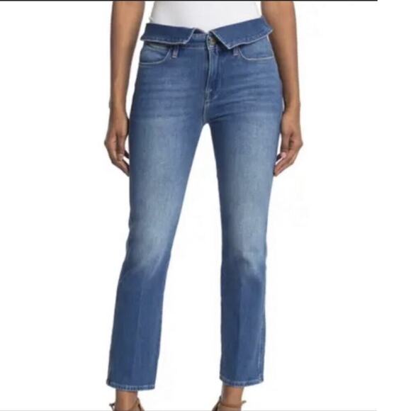 FRAME Le High Straight High Rise Straight Leg Jeans Size 23. NEW. - Picture 1 of 11